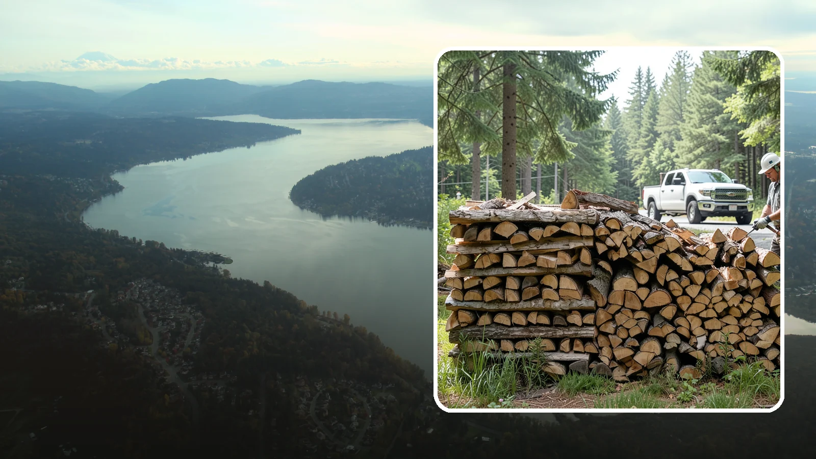 Premium Softwood Mix in Sammamish, King County, WA - Our Premium Softwood Mix is a fast-lighting, bright-burning blend perfect for taking the chill off cool Northwest mornings and...