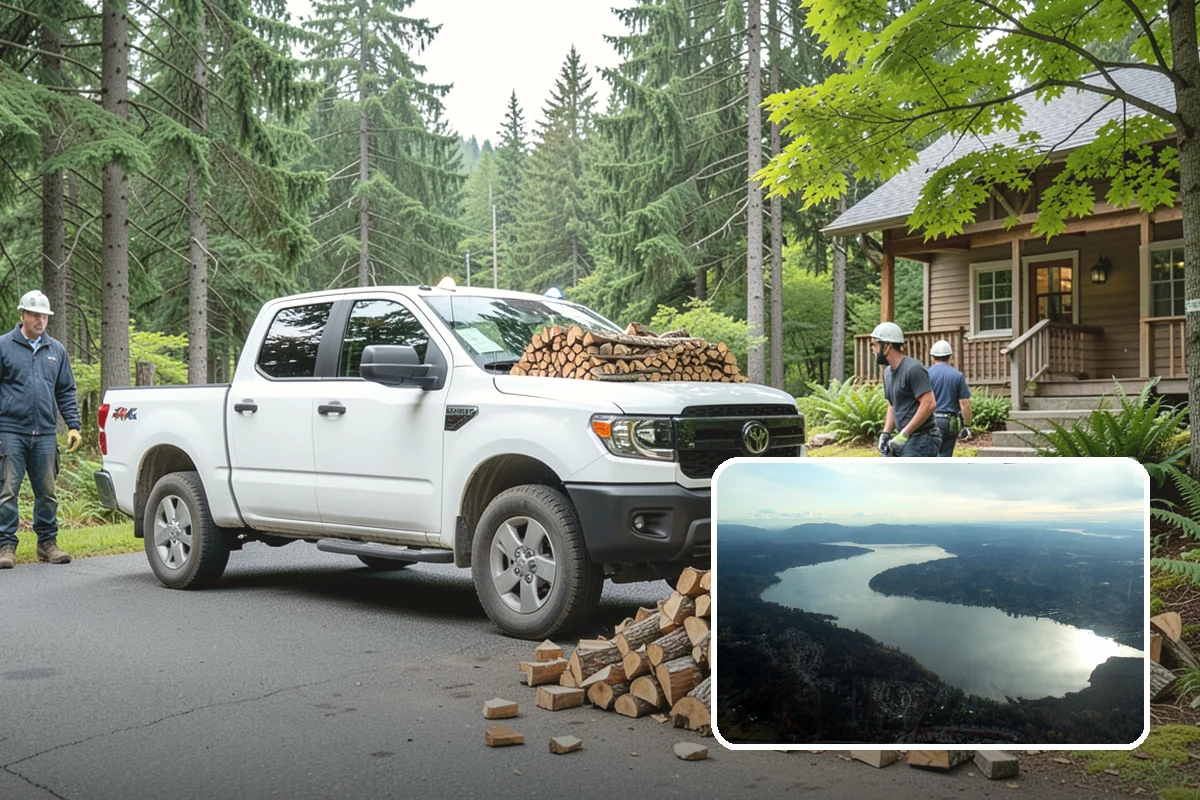 Premium Softwood Mix in Sammamish, King County, WA - Lights fast and reaches usable heat quickly