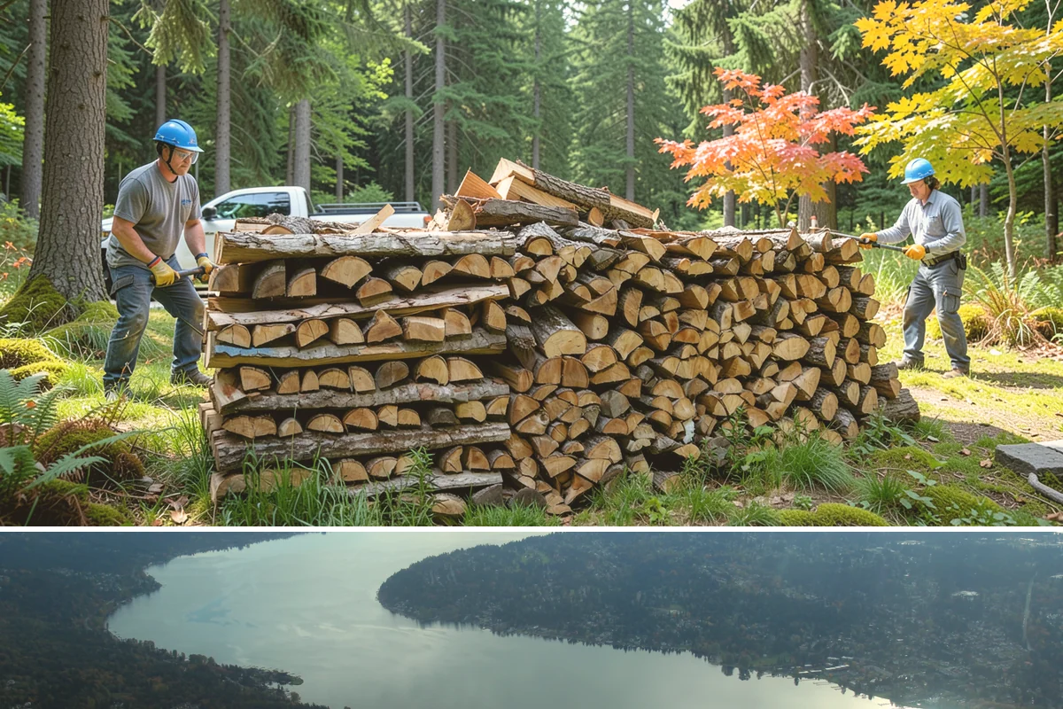 Premium Softwood Mix in Sammamish, King County, WA - Best purchased in spring or summer so it is fully seasoned and ready for cool fall evenings.