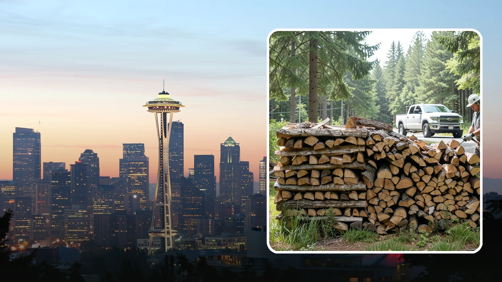 Premium Softwood Mix in Seattle, King County, WA - Our Premium Softwood Mix is a fast-lighting, bright-burning blend perfect for taking the chill off cool Northwest mornings and...