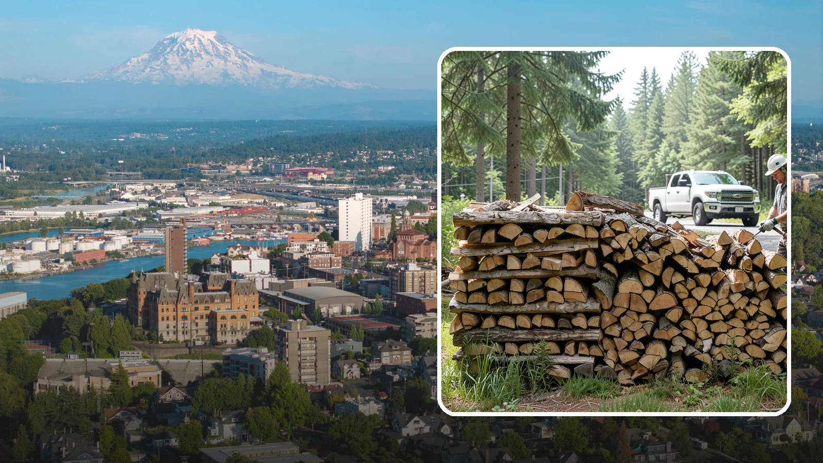 Premium Softwood Mix in Tacoma, Pierce County, WA - Our Premium Softwood Mix is a fast-lighting, bright-burning blend perfect for taking the chill off cool Northwest mornings and...