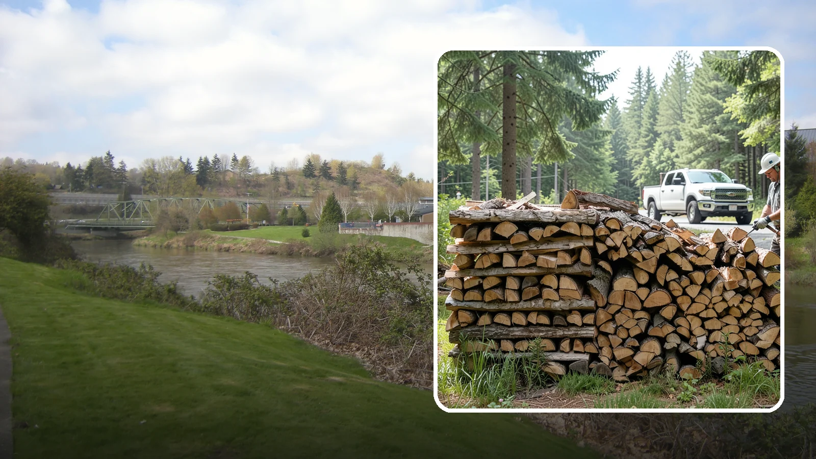 Premium Softwood Mix in Tukwila, King County, WA - Our Premium Softwood Mix is a fast-lighting, bright-burning blend perfect for taking the chill off cool Northwest mornings and...