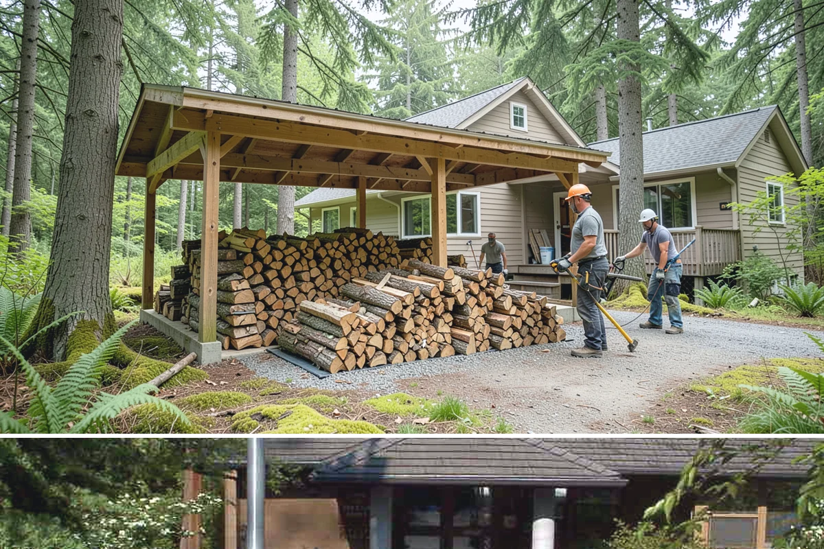 Premium Softwood Mix in Yarrow Point, King County, WA - Best purchased in spring or summer so it is fully seasoned and ready for cool fall evenings.