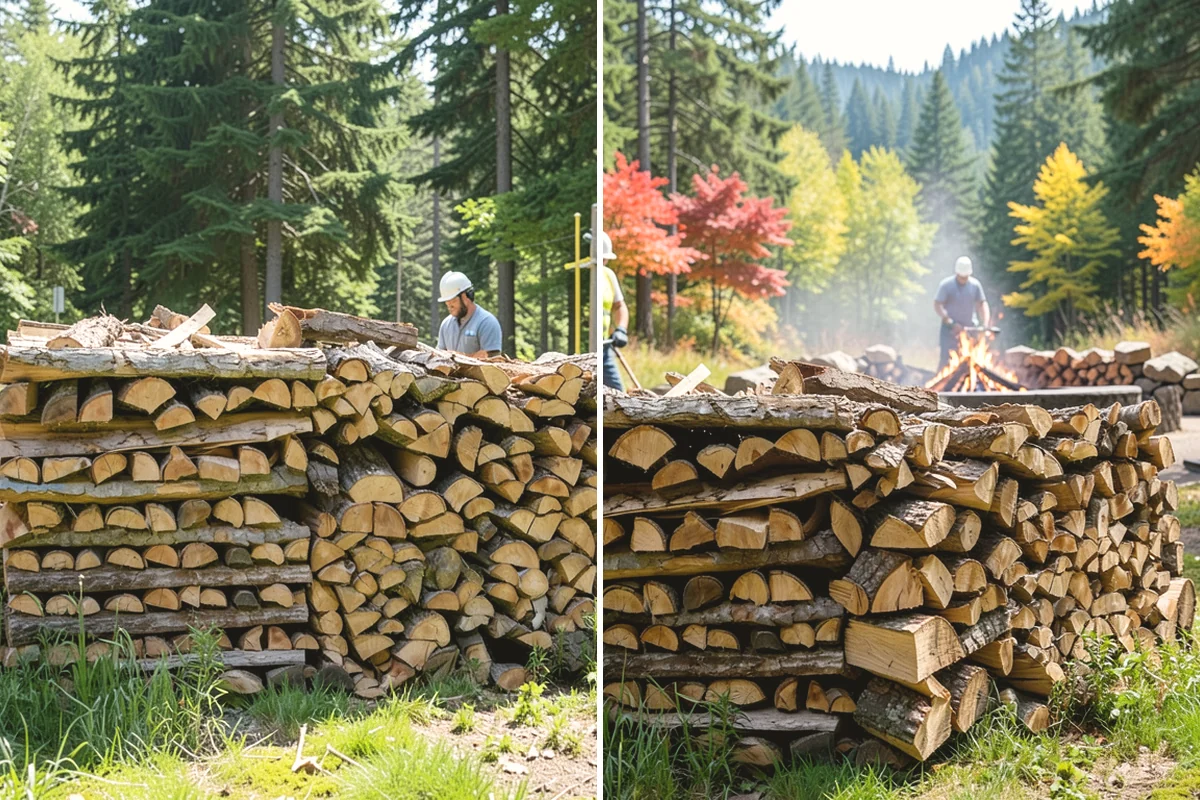 Quarter Cord Firewood in Anacortes, Skagit County, WA - Confirm your quarter-cord order and delivery window