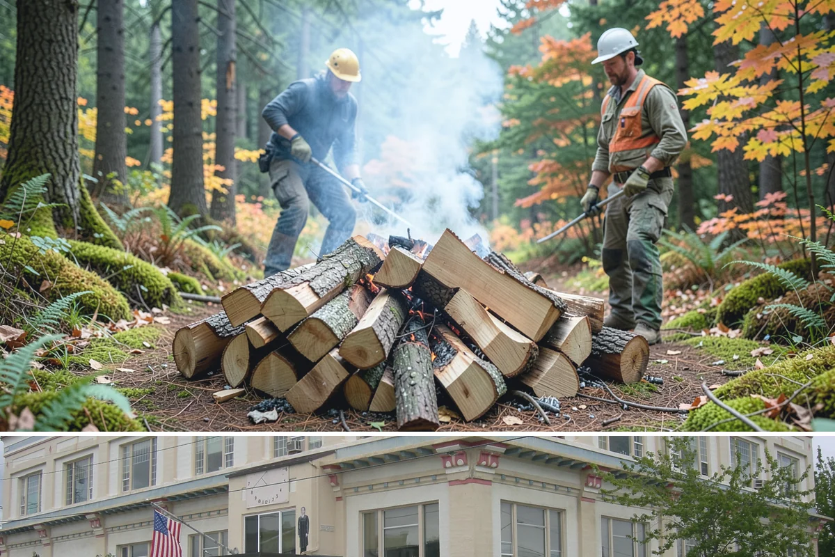 Quarter Cord Firewood in Anacortes, Skagit County, WA - Order in early fall to have a light supply seasoned and ready before the first cold snap.