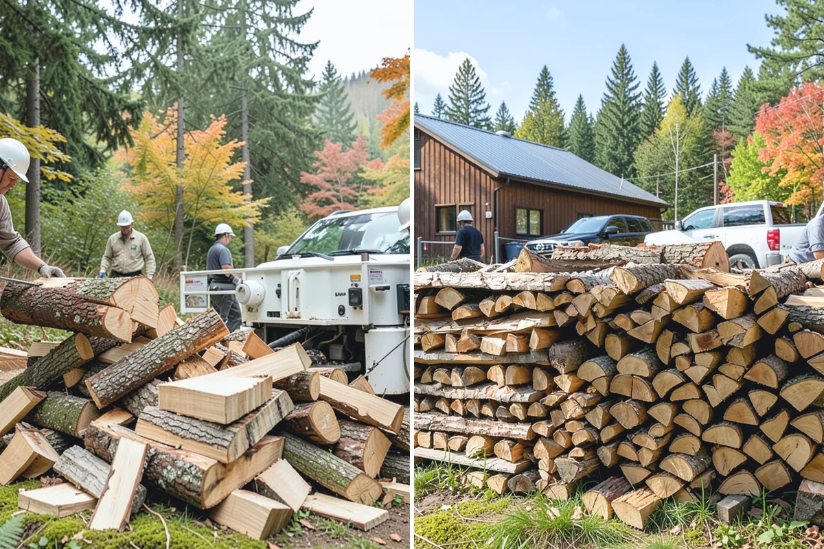 Quarter Cord Firewood in Auburn, King County, WA - Confirm your quarter-cord order and delivery window