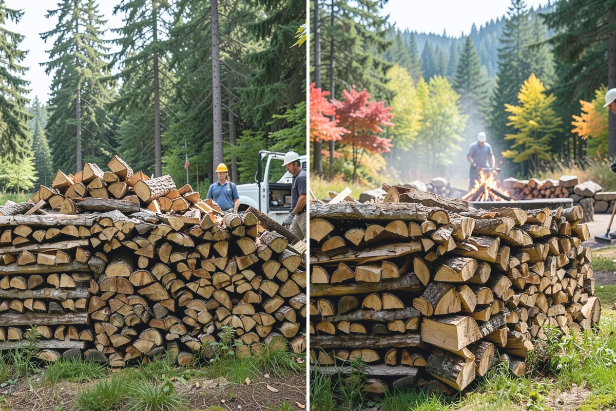 Quarter Cord Firewood in Beaux Arts Village, King County, WA - Confirm your quarter-cord order and delivery window