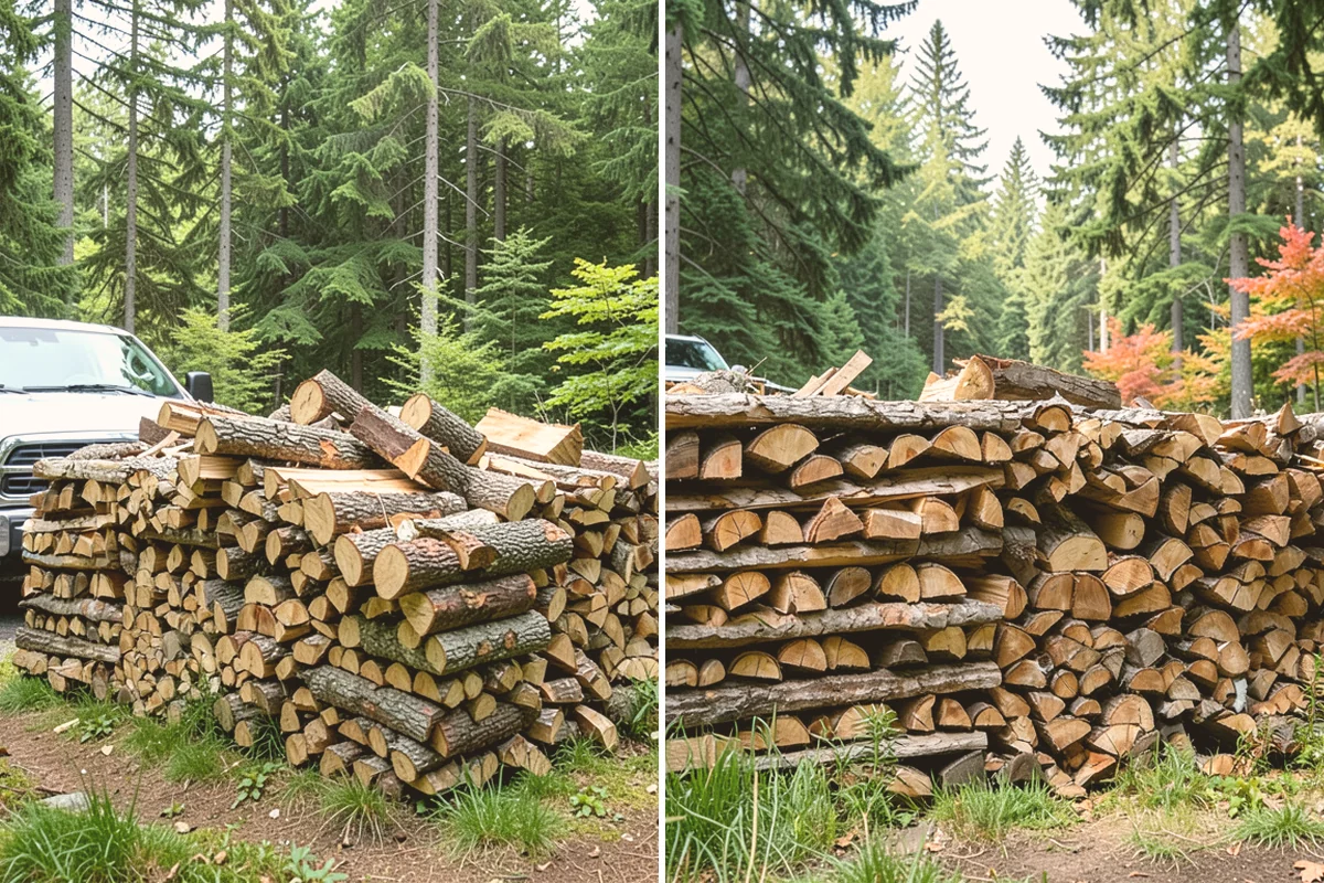 Quarter Cord Firewood in Bothell, King County, WA - Confirm your quarter-cord order and delivery window