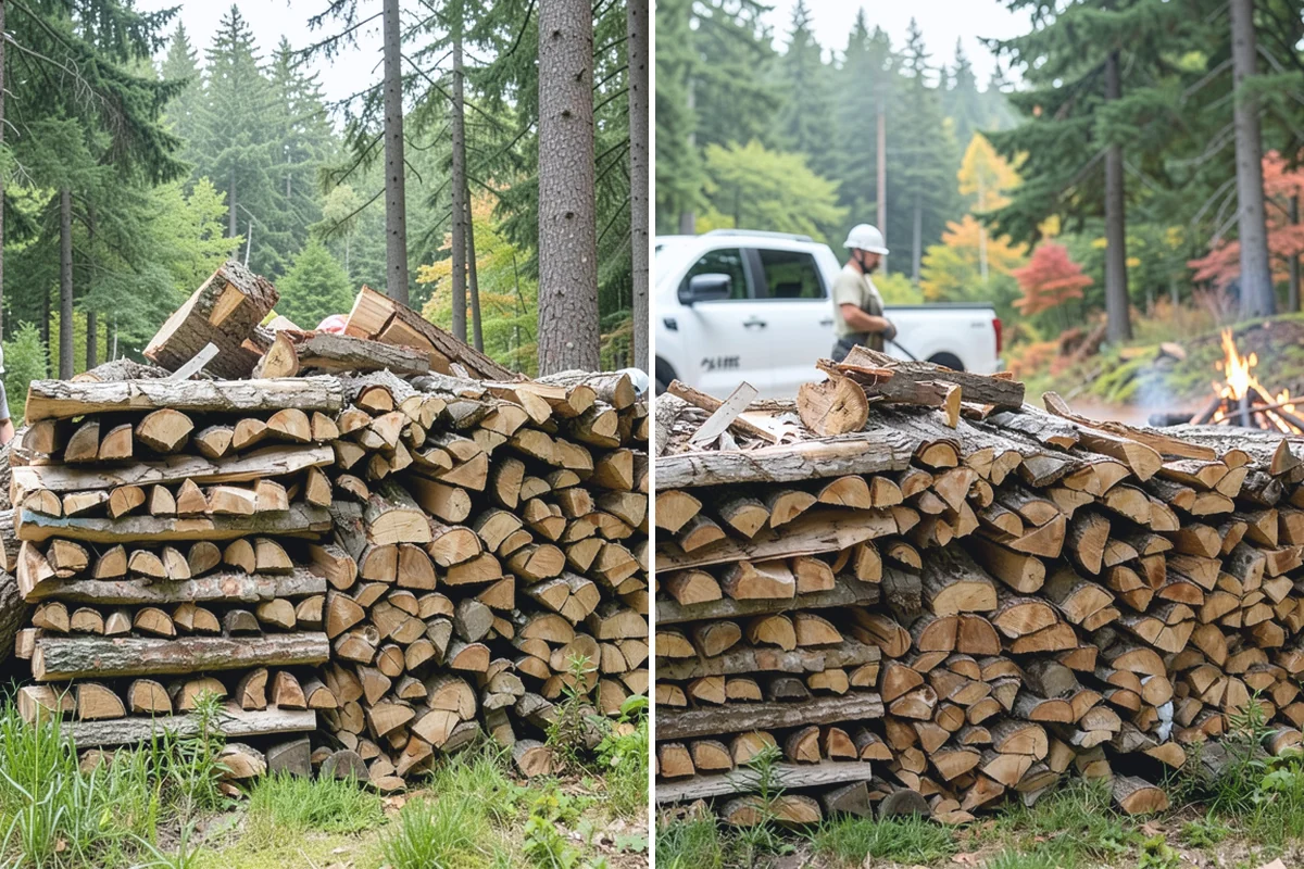 Quarter Cord Firewood in Buckley, Pierce County, WA - Confirm your quarter-cord order and delivery window
