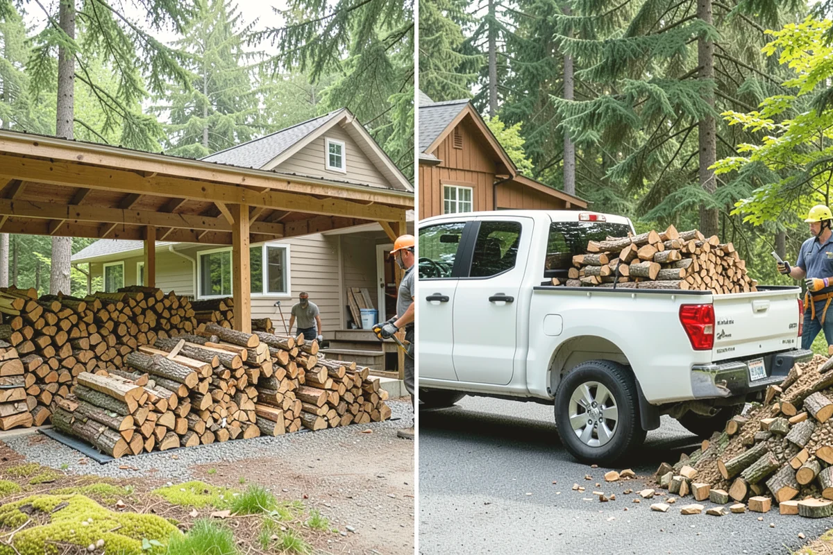 Quarter Cord Firewood in Burien, King County, WA - Confirm your quarter-cord order and delivery window