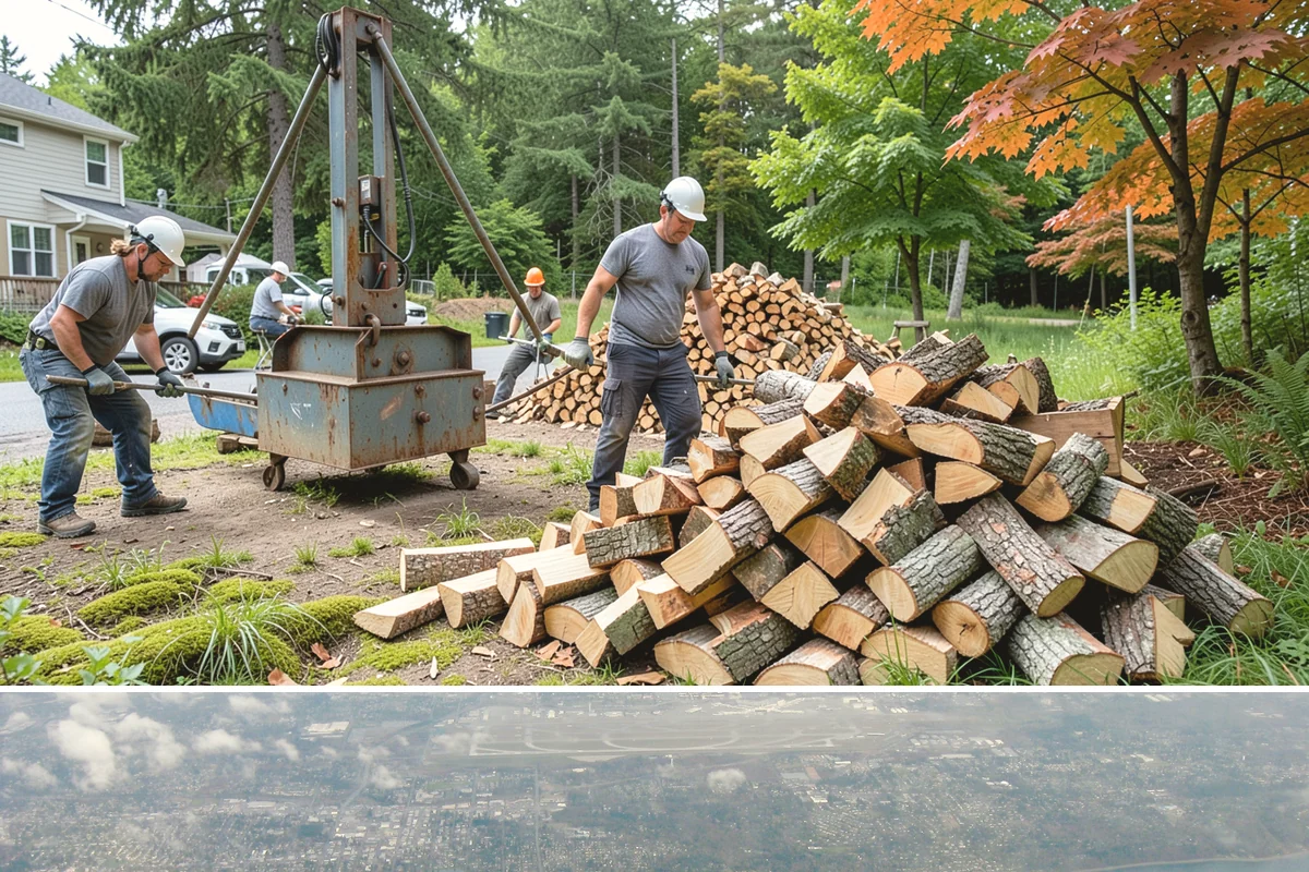 Quarter Cord Firewood in Burien, King County, WA - Order in early fall to have a light supply seasoned and ready before the first cold snap.