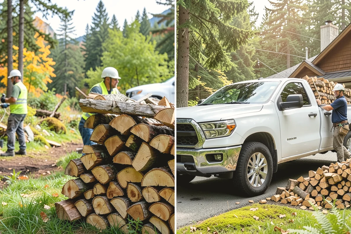Quarter Cord Firewood in Carbonado, Pierce County, WA - Confirm your quarter-cord order and delivery window
