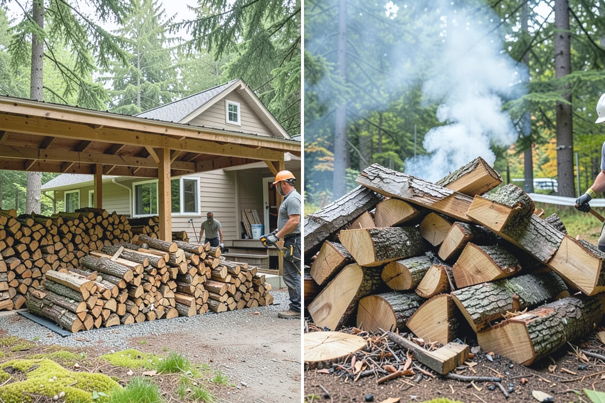 Quarter Cord Firewood in Coupeville, Island County, WA - Confirm your quarter-cord order and delivery window