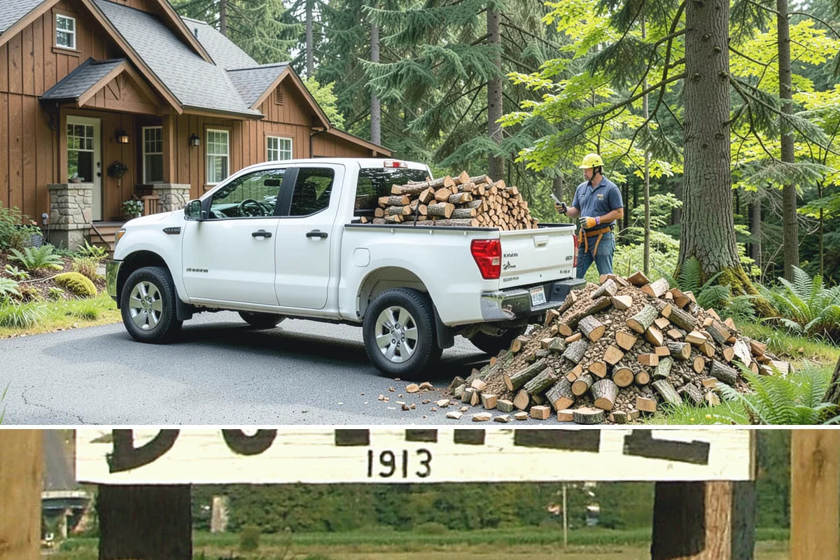 Quarter Cord Firewood in Duvall, King County, WA - Order in early fall to have a light supply seasoned and ready before the first cold snap.