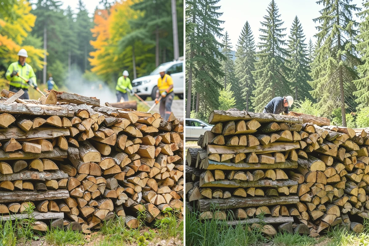 Quarter Cord Firewood in Edgewood, Pierce County, WA - Confirm your quarter-cord order and delivery window