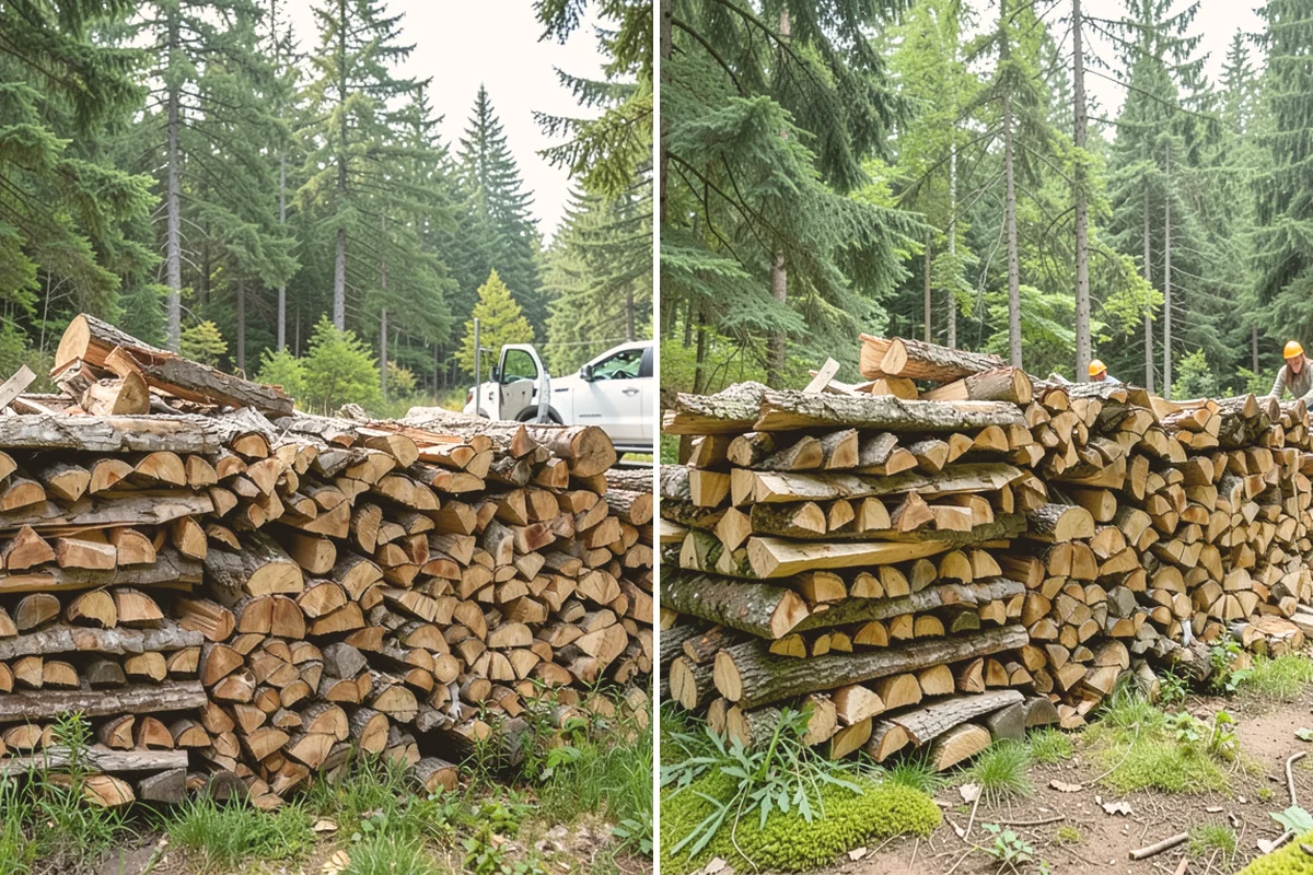 Quarter Cord Firewood in Edmonds, Snohomish County, WA - Confirm your quarter-cord order and delivery window