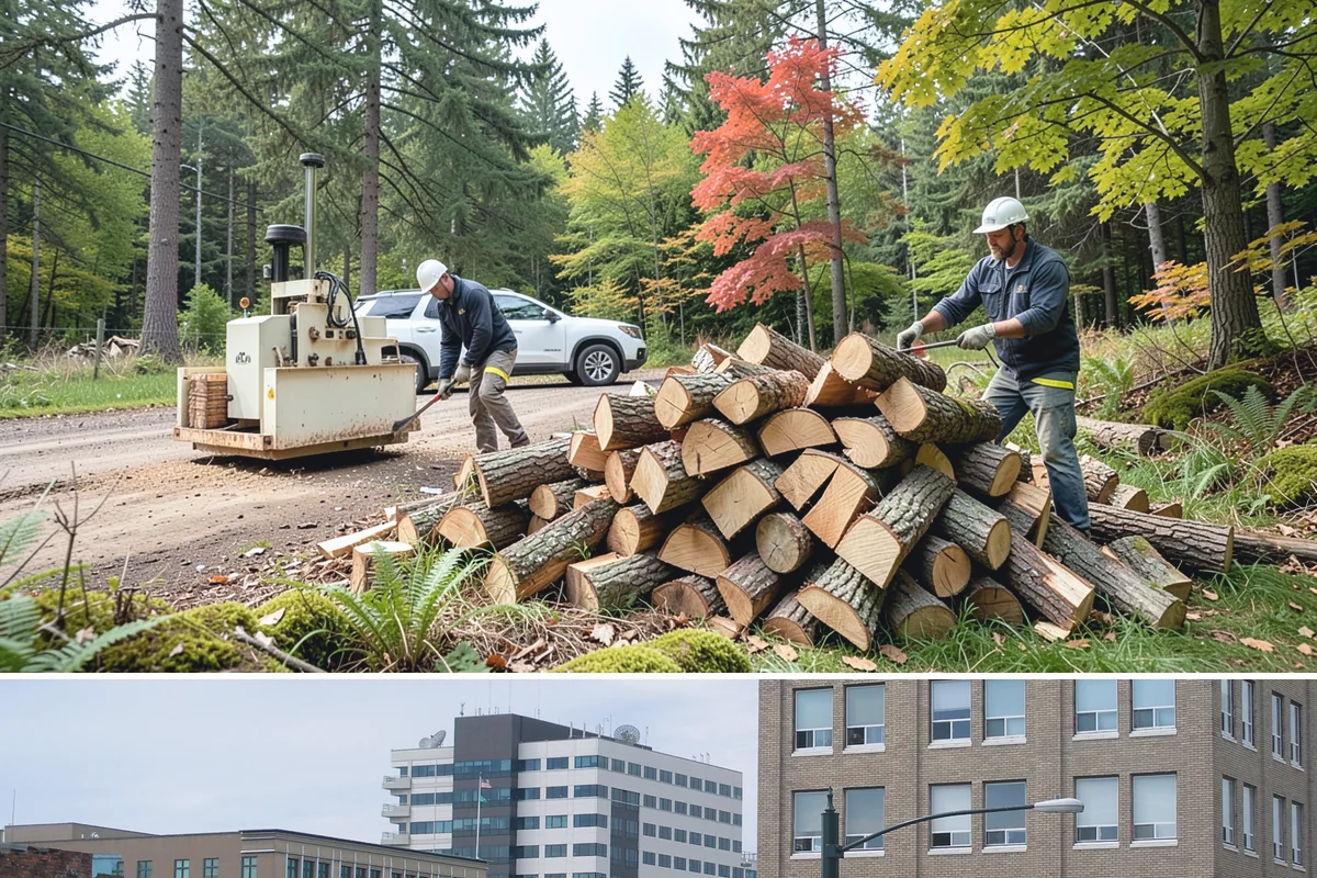 Quarter Cord Firewood in Everett, Snohomish County, WA - Order in early fall to have a light supply seasoned and ready before the first cold snap.