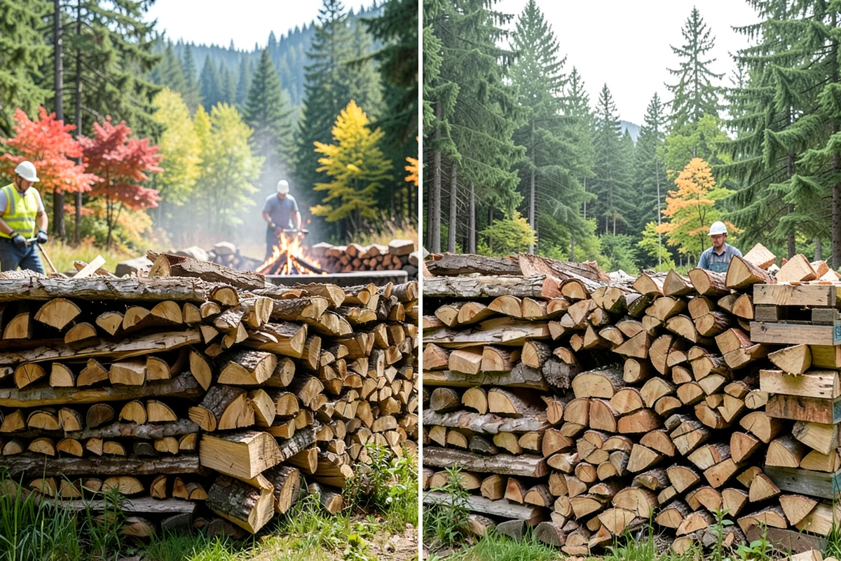 Quarter Cord Firewood in Federal Way, King County, WA - Confirm your quarter-cord order and delivery window