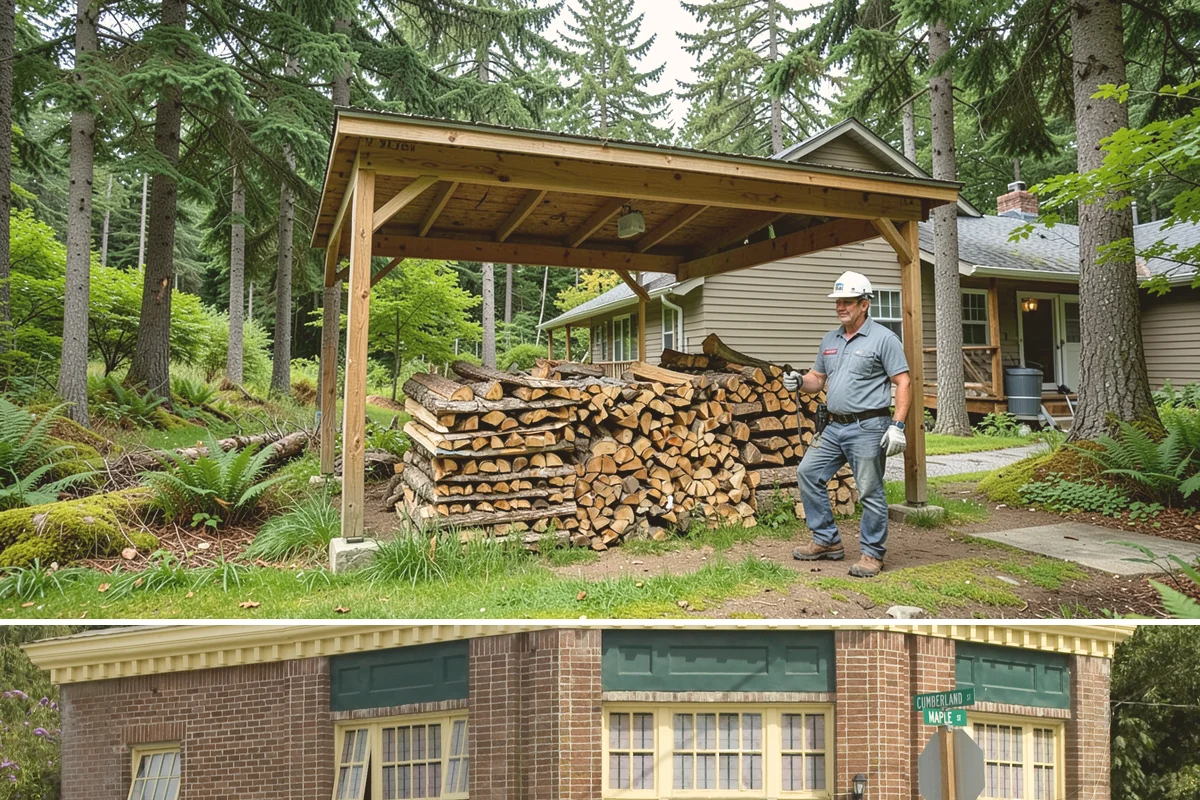 Quarter Cord Firewood in Hamilton, Skagit County, WA - Order in early fall to have a light supply seasoned and ready before the first cold snap.