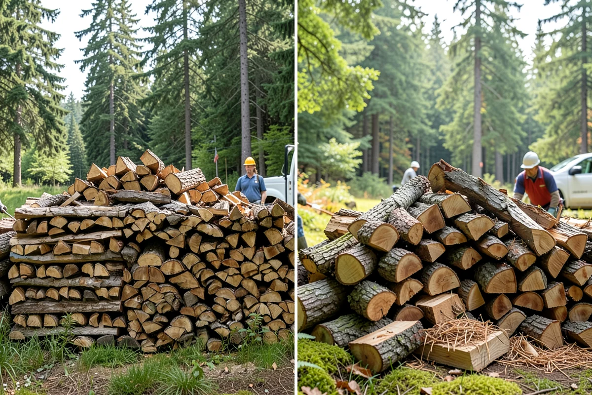 Quarter Cord Firewood in Hunts Point, King County, WA - Confirm your quarter-cord order and delivery window