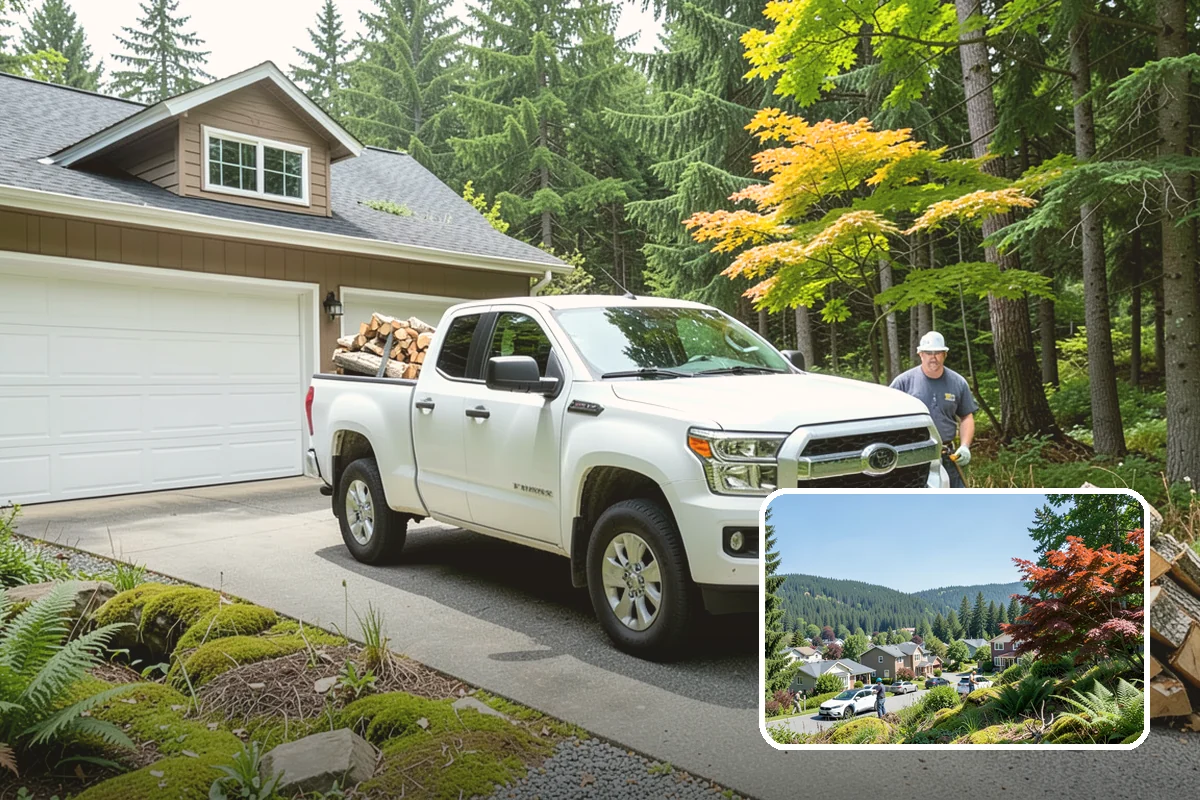 Quarter Cord Firewood in Index, Snohomish County, WA - A manageable amount that does not overwhelm your yard