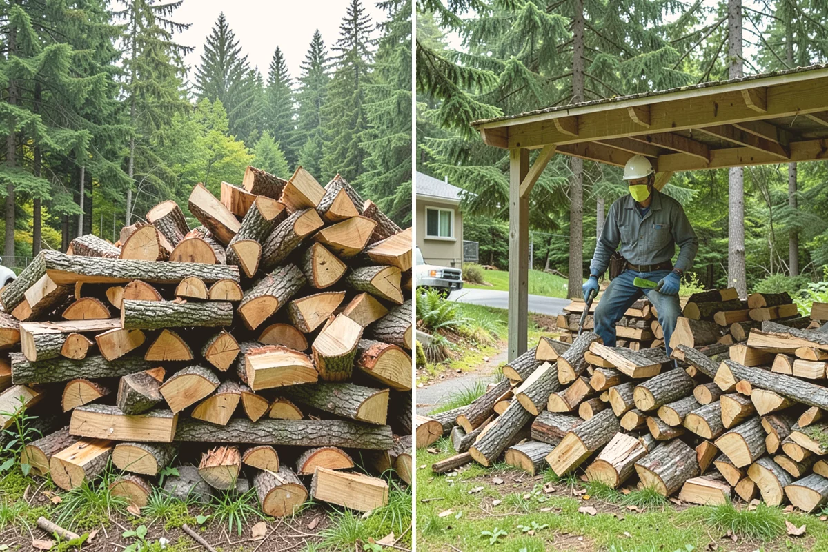 Quarter Cord Firewood in Index, Snohomish County, WA - Confirm your quarter-cord order and delivery window