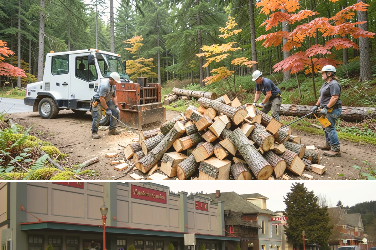 Quarter Cord Firewood in Issaquah, King County, WA - Order in early fall to have a light supply seasoned and ready before the first cold snap.