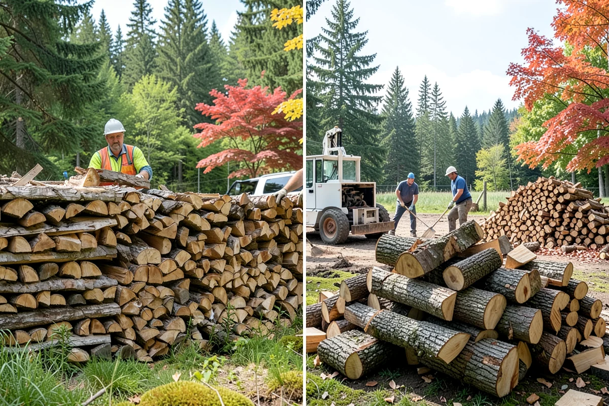 Quarter Cord Firewood in Kenmore, King County, WA - Confirm your quarter-cord order and delivery window