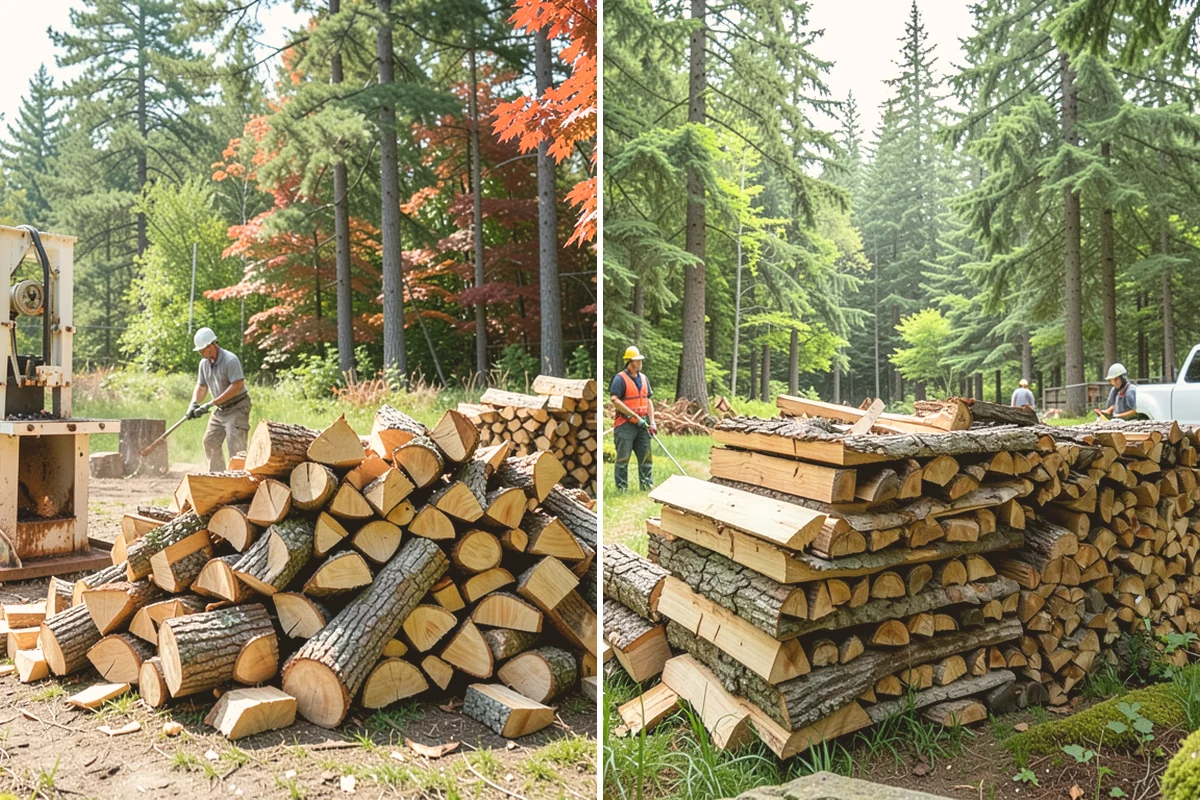 Quarter Cord Firewood in Kent, King County, WA - Confirm your quarter-cord order and delivery window