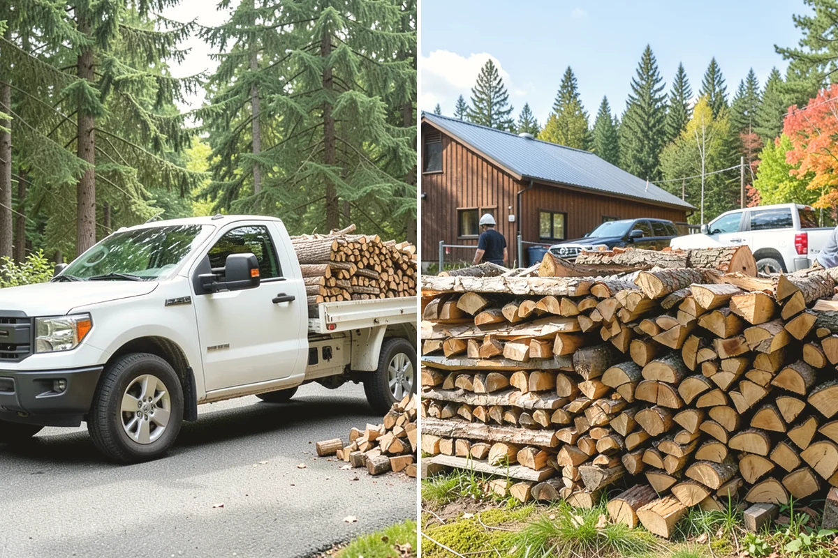 Quarter Cord Firewood in Lake Stevens, Snohomish County, WA - Confirm your quarter-cord order and delivery window