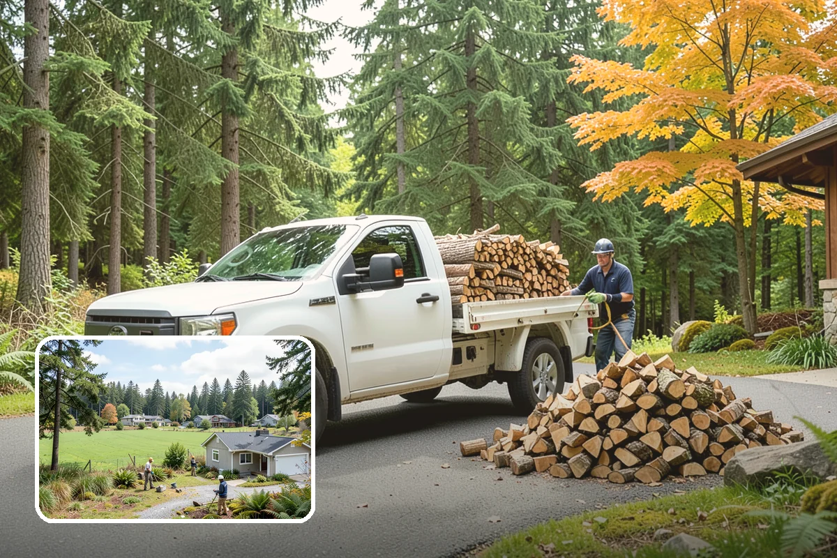 Quarter Cord Firewood in Lyman, WA - A manageable amount that does not overwhelm your yard