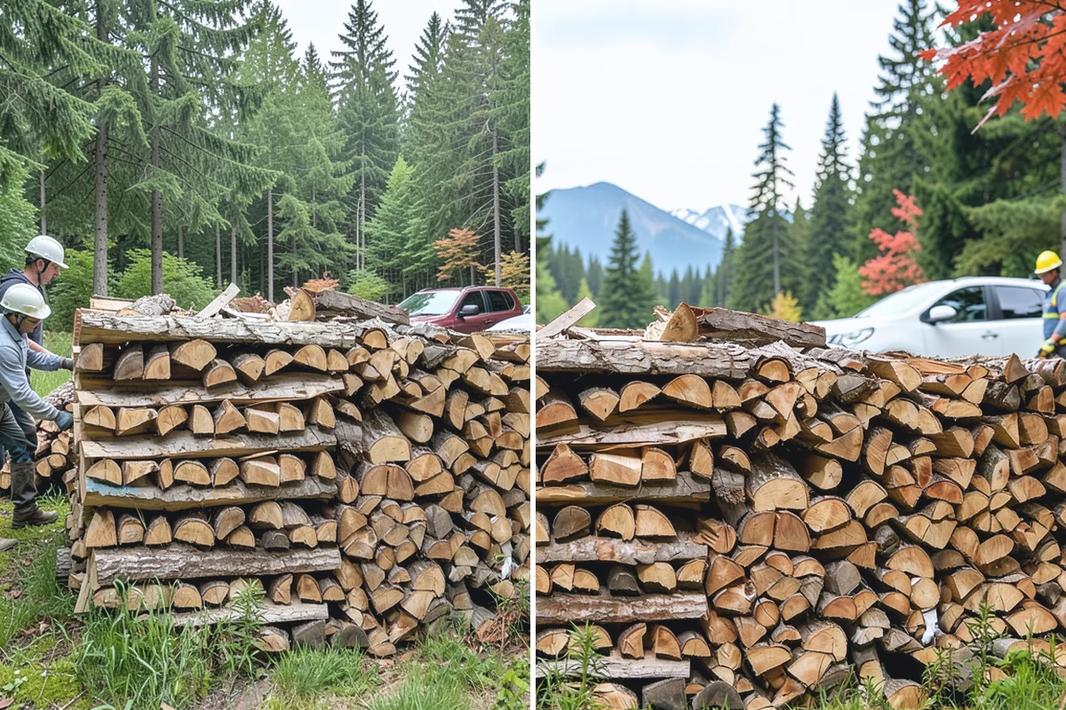 Quarter Cord Firewood in Marysville, Snohomish County, WA - Confirm your quarter-cord order and delivery window