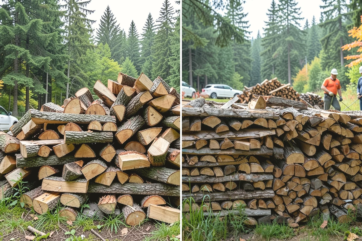 Quarter Cord Firewood in Mercer Island, King County, WA - Confirm your quarter-cord order and delivery window