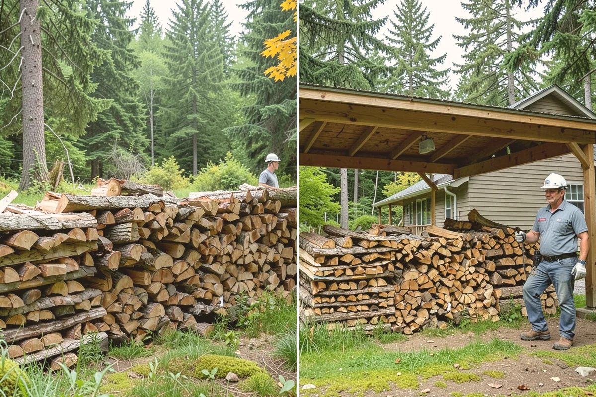 Quarter Cord Firewood in Milton, King County, WA - Confirm your quarter-cord order and delivery window