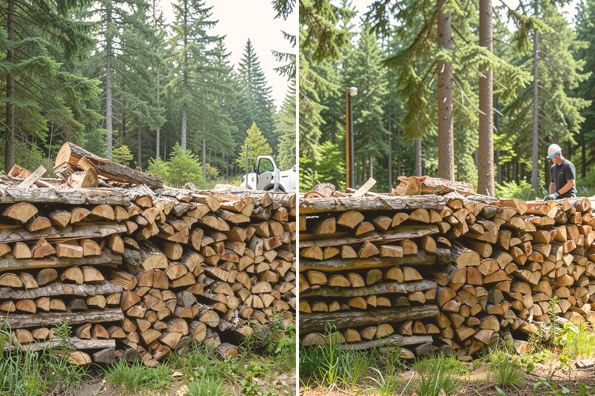 Quarter Cord Firewood in Mount Vernon, WA - Confirm your quarter-cord order and delivery window