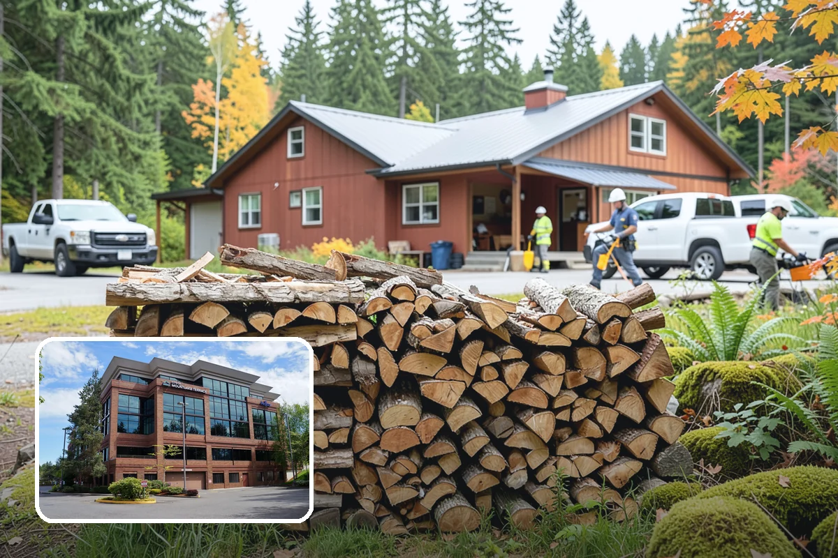 Quarter Cord Firewood in Mountlake Terrace, Snohomish County, WA - A manageable amount that does not overwhelm your yard