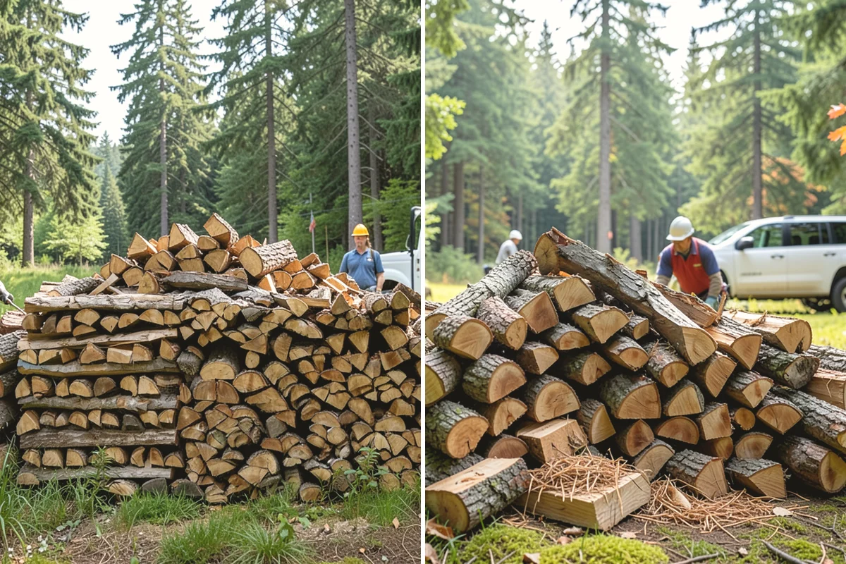 Quarter Cord Firewood in Mountlake Terrace, Snohomish County, WA - Confirm your quarter-cord order and delivery window