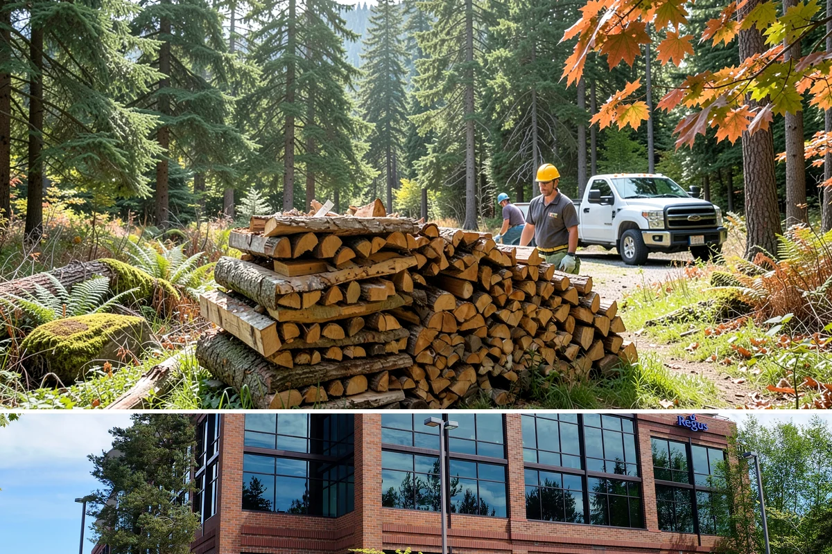 Quarter Cord Firewood in Mountlake Terrace, Snohomish County, WA - Order in early fall to have a light supply seasoned and ready before the first cold snap.
