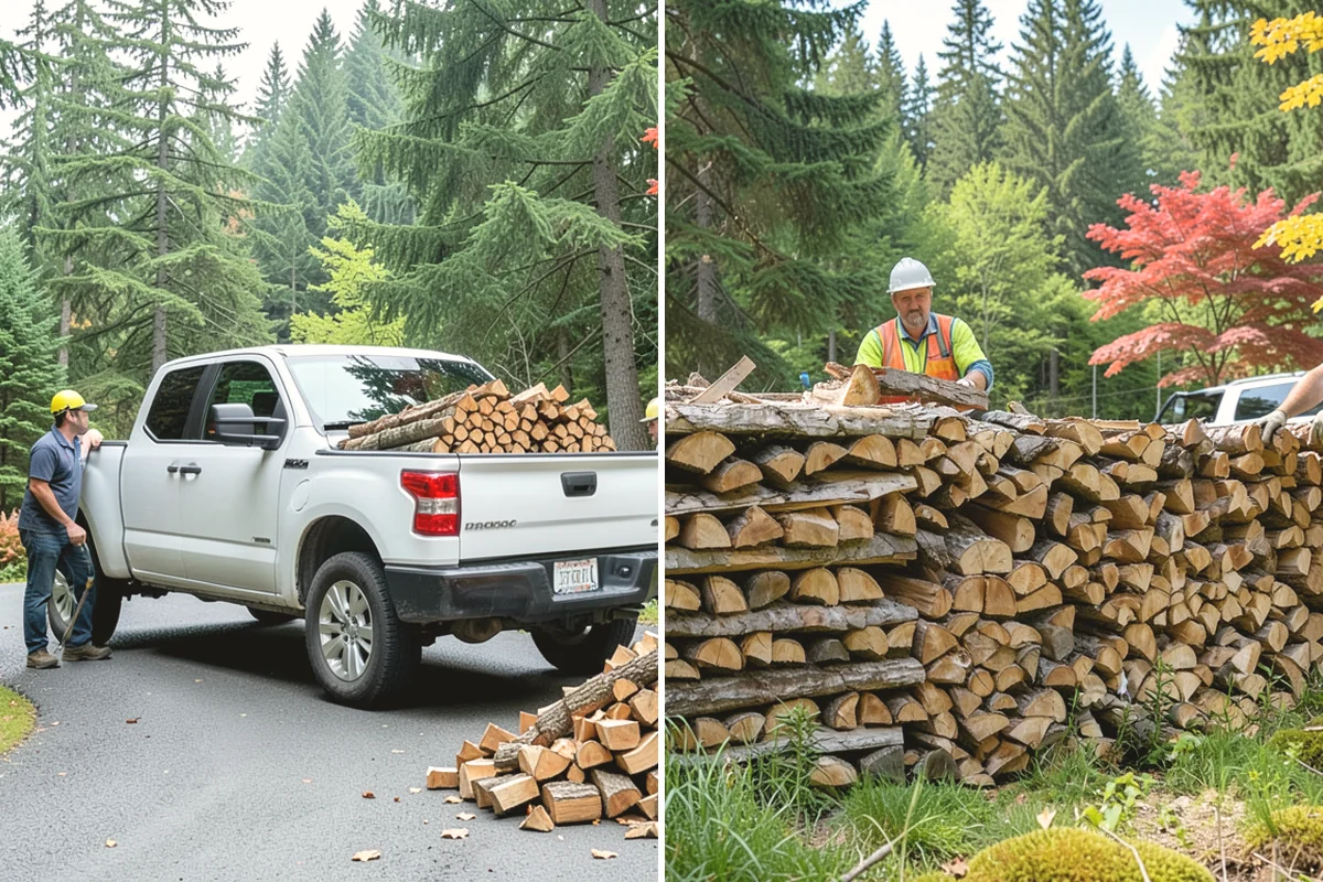 Quarter Cord Firewood in North Bend, King County, WA - Confirm your quarter-cord order and delivery window