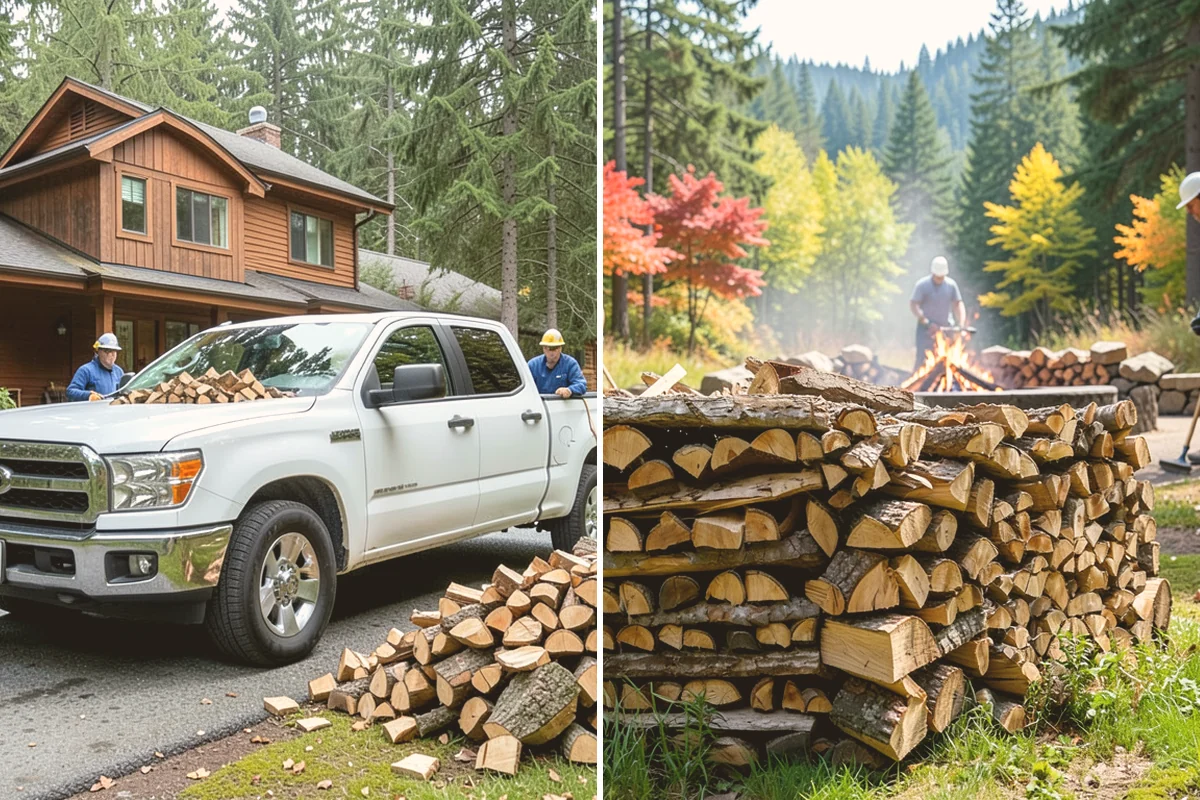 Quarter Cord Firewood in Orting, Pierce County, WA - Confirm your quarter-cord order and delivery window