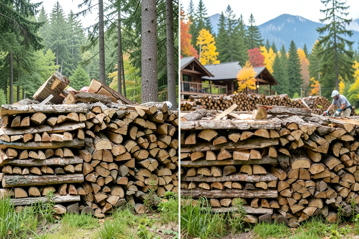 Quarter Cord Firewood in Puyallup, Pierce County, WA - Confirm your quarter-cord order and delivery window