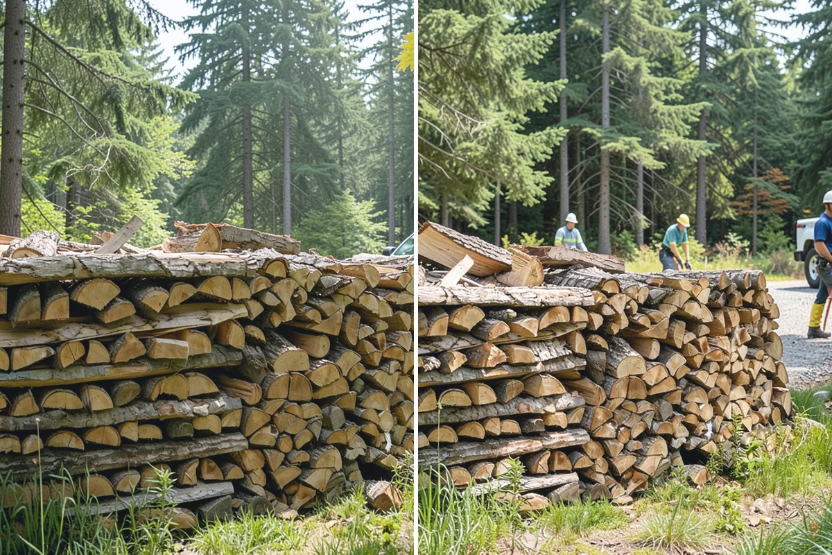 Quarter Cord Firewood in Renton, King County, WA - Confirm your quarter-cord order and delivery window