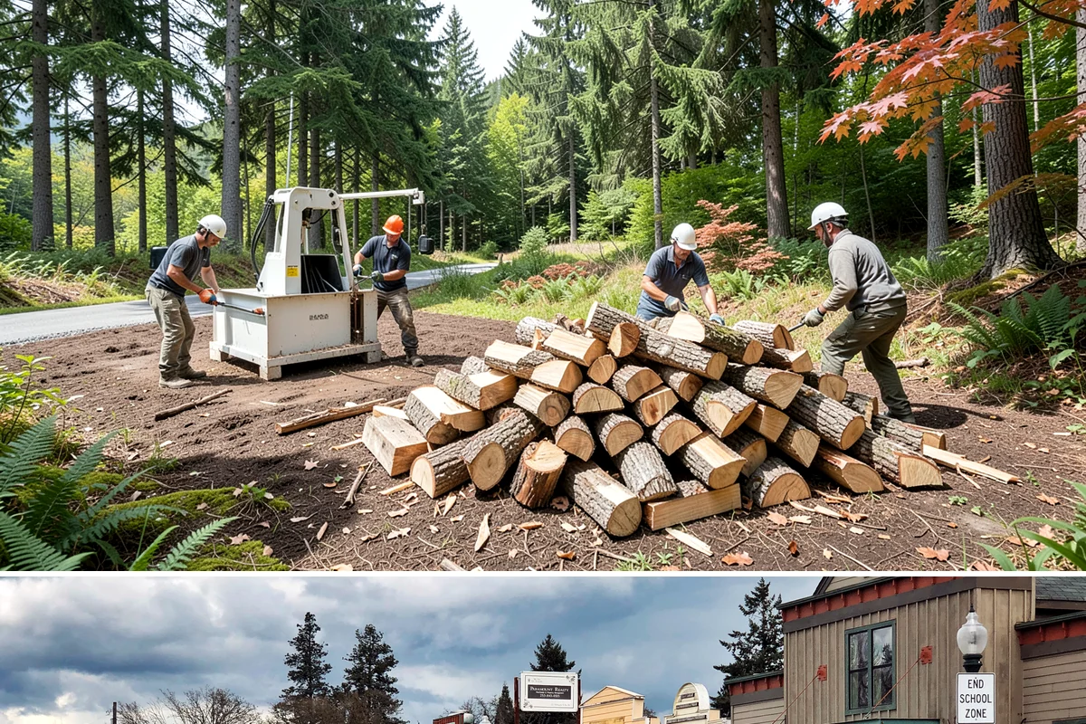 Quarter Cord Firewood in Roy, Pierce County, WA - Order in early fall to have a light supply seasoned and ready before the first cold snap.