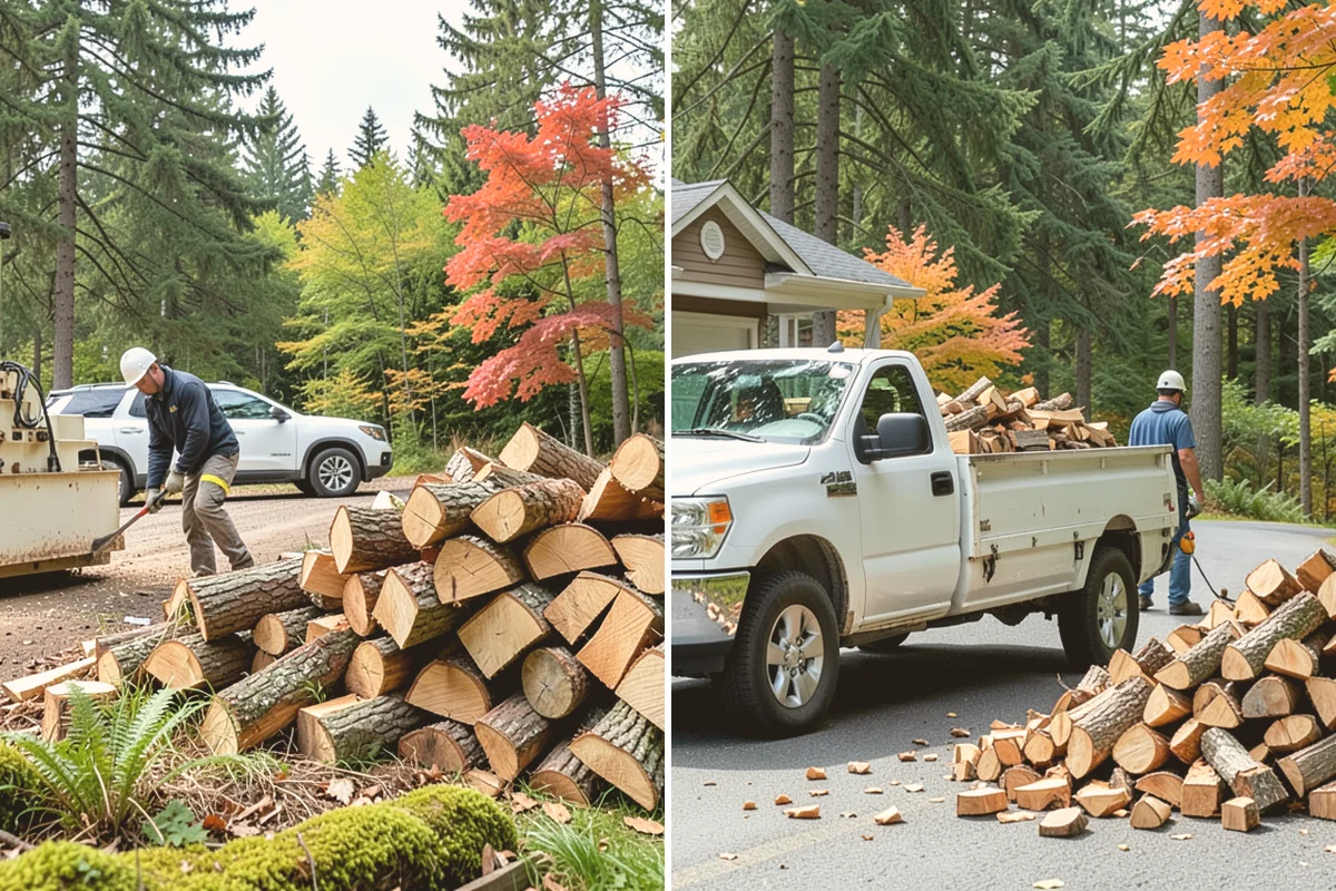 Quarter Cord Firewood in Sammamish, King County, WA - Confirm your quarter-cord order and delivery window