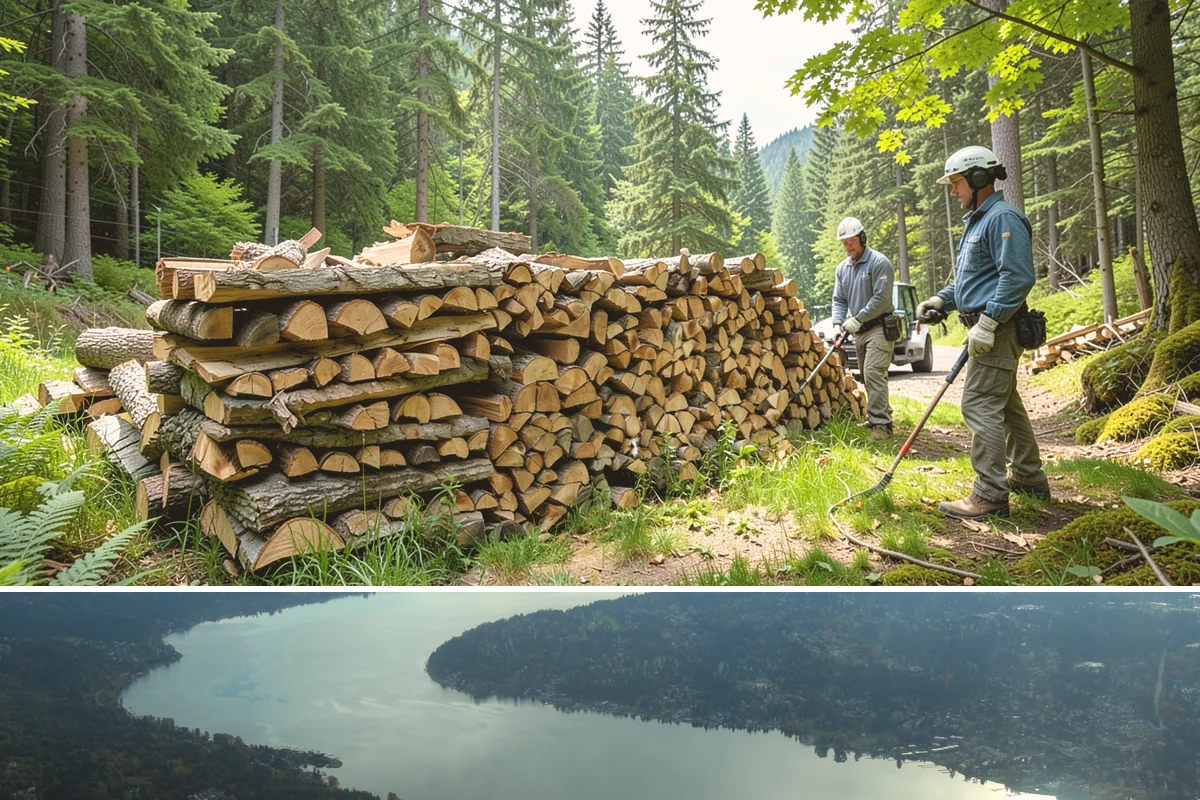 Quarter Cord Firewood in Sammamish, King County, WA - Order in early fall to have a light supply seasoned and ready before the first cold snap.