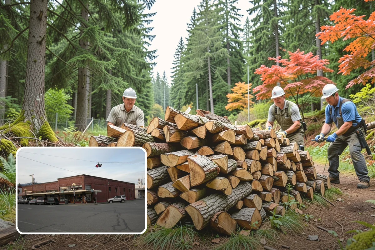 Quarter Cord Firewood in Sedro-Woolley, Skagit County, WA - A manageable amount that does not overwhelm your yard