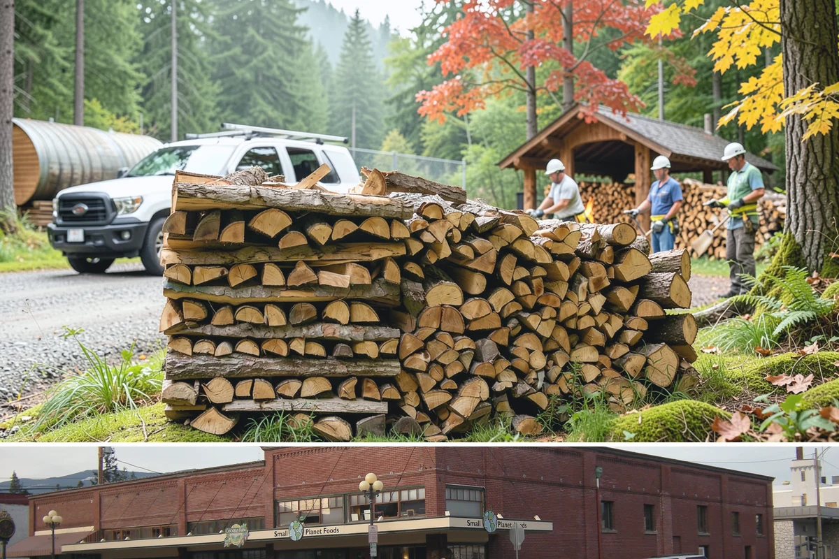 Quarter Cord Firewood in Sedro-Woolley, Skagit County, WA - Order in early fall to have a light supply seasoned and ready before the first cold snap.