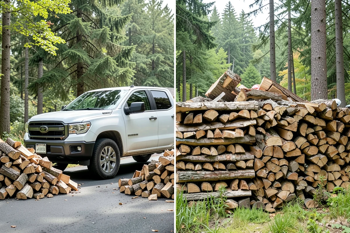 Quarter Cord Firewood in Shoreline, King County, WA - Confirm your quarter-cord order and delivery window