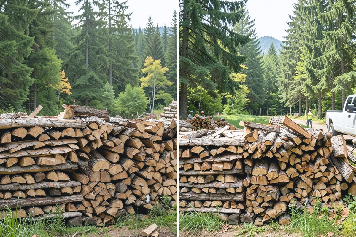 Quarter Cord Firewood in Skykomish, King County, WA - Confirm your quarter-cord order and delivery window