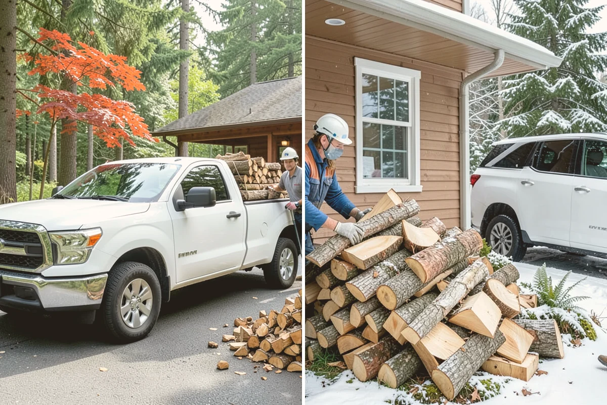 Quarter Cord Firewood in Snohomish, Snohomish County, WA - Confirm your quarter-cord order and delivery window